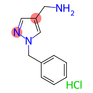 (1-Benzyl-1H-pyrazol-4-yl)methylaminehydrochloride