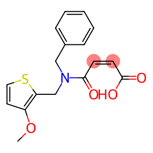 4-[BENZYL((3-METHOXYTHIEN-2-YL)METHYL)AMINO]-4-OXO-(2Z)-BUTENOIC ACID