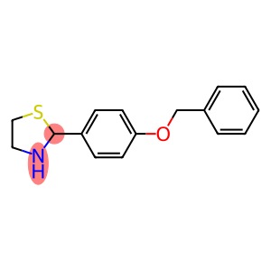 2-[4-(BENZYLOXY)PHENYL]-1,3-THIAZOLANE