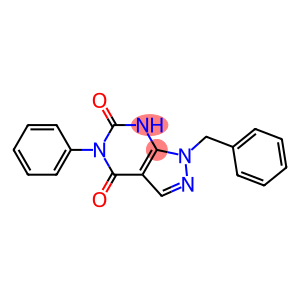 1-BENZYL-5-PHENYL-1,7-DIHYDRO-PYRAZOLO[3,4-D]PYRIMIDINE-4,6-DIONE