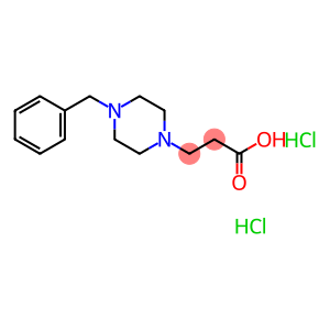 (4-BENZYLPIPERAZIN-1-YL)PROPIONIC ACID DIHYDROCHLORIDE