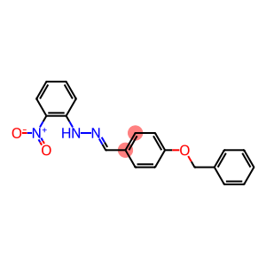 4-(benzyloxy)benzaldehyde N-(2-nitrophenyl)hydrazone