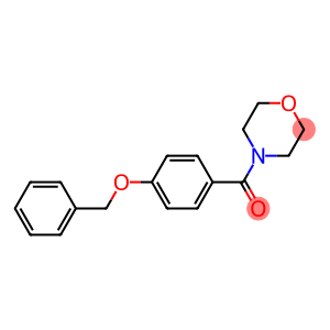 [4-(benzyloxy)phenyl](4-morpholinyl)methanone