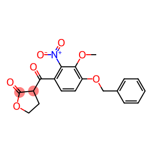 3-(4-BENZYLOXY-3-METHOXY-2-NITROBENZOYL)DIHYDRO-2(3H)-FURANONE