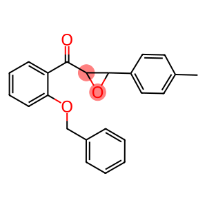 [2-(BENZYLOXY)PHENYL][3-(4-METHYLPHENYL)OXIRAN-2-YL]METHANONE