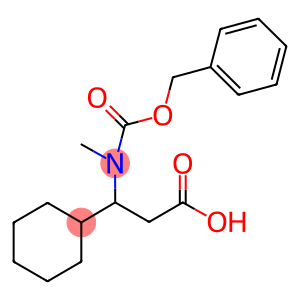 3-(BENZYLOXYCARBONYL-METHYL-AMINO)-3-CYCLOHEXYL-PROPIONIC ACID