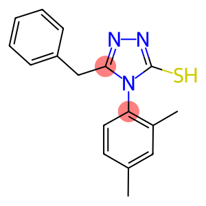 5-BENZYL-4-(2,4-DIMETHYL-PHENYL)-4H-[1,2,4]TRIAZOLE-3-THIOL