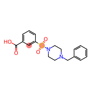 3-(4-BENZYL-PIPERAZINE-1-SULFONYL)-BENZOIC ACID