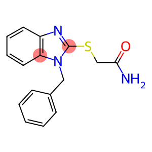 2-[(1-BENZYL-1H-BENZIMIDAZOL-2-YL)THIO]ACETAMIDE