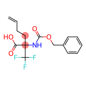 2-([(BENZYLOXY)CARBONYL]AMINO)-2-(TRIFLUOROMETHYL)HEX-5-ENOIC ACID