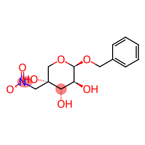 BENZYL 4-C-NITROMETHYLENE-BETA-D-ARABINOPYRANOSIDE