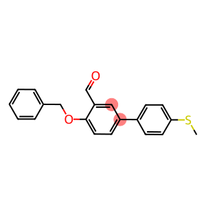 4-(BENZYLOXY)-4'-(METHYLSULFANYL)[1,1'-BIPHENYL]-3- CARBALDEHYDE