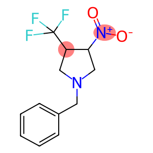 1-BENZYL-3-NITRO-(TRIFLUOROMETHYL)PYRROLIDINE