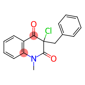 3-BENZYL-3-CHLORO-1-METHYL-1,2,3,4-TETRAHYDROQUINOLINE-2,4-DIONE