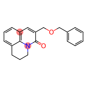 6-(BENZYLOXYMETHYL)-2,3-DIHYDRO-(1H,5H)-BENZO[IJ]QUINOLIZIN-5-ONE