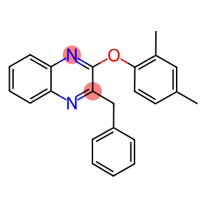 2-BENZYL-3-(2,4-DIMETHYLPHENOXY)QUINOXALINE