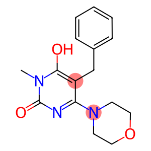 5-BENZYL-6-HYDROXY-1-METHYL-4-MORPHOLIN-4-YLPYRIMIDIN-2(1H)-ONE