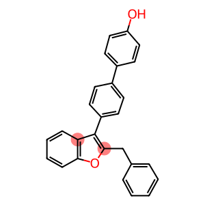 2-BENZYL-3-(4'-HYDROXY)BIPHENYL BENZOFURAN