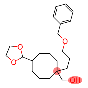 [1-[3-(benzyloxy)propyl]-5-(1,3-dioxolan-2-yl)cyclooctyl]methanol