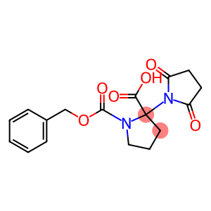 1-benzyl 2-(2,5-dioxotetrahydro-1H-pyrrol-1-yl) pyrrolidine-1,2-dicarboxylate