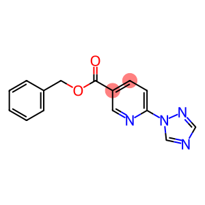 benzyl 6-(1H-1,2,4-triazol-1-yl)nicotinate