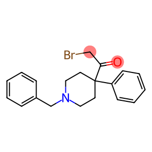 1-(1-benzyl-4-phenyl-4-piperidyl)-2-bromoethan-1-one