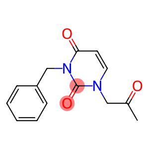 3-Benzyl-1-(2-oxopropyl)uracil