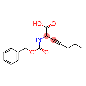 2-Benzyloxycarbonylamino-3-heptynoic acid