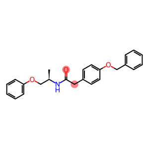 (+)-2-[4-(Benzyloxy)phenyl]-N-[(R)-1-methyl-2-(phenyloxy)ethyl]acetamide