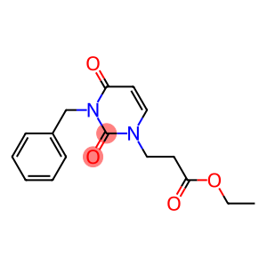 3-Benzyl-1-(2-ethoxycarbonylethyl)uracil