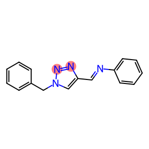 1-Benzyl-4-[(phenylimino)methyl]-1H-1,2,3-triazole