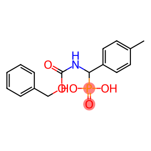 (Benzyloxycarbonylamino)(4-methylphenyl)methylphosphonic acid