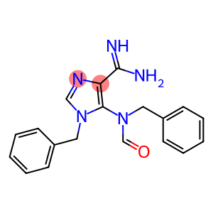 1-Benzyl-5-[formyl(benzyl)amino]-1H-imidazole-4-carboxamidine