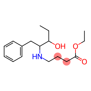 4-[(1-Benzyl-2-hydroxybutyl)amino]butanoic acid ethyl ester