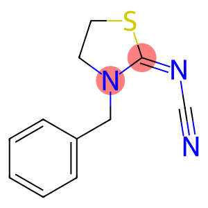 3-Benzyl-2-[(cyano)imino]thiazolidine