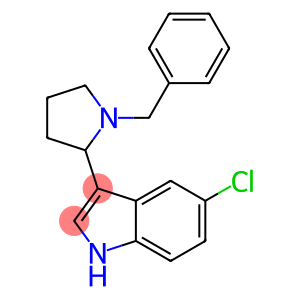 3-(1-Benzyl-2-pyrrolidinyl)-5-chloro-1H-indole