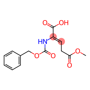 2-[[(Benzyloxy)carbonyl]amino]-2-pentenedioic acid 5-methyl ester