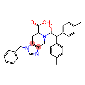 1-Benzyl-5-[bis(4-methylphenyl)acetyl]-4,5,6,7-tetrahydro-1H-imidazo[4,5-c]pyridine-6-carboxylic acid