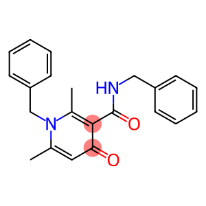 1-Benzyl-1,4-dihydro-2,6-dimethyl-N-benzyl-4-oxopyridine-3-carboxamide