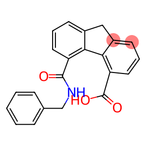 5-[(Benzylamino)carbonyl]-9H-fluorene-4-carboxylic acid