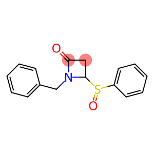 1-Benzyl-4-(phenylsulfinyl)azetidin-2-one