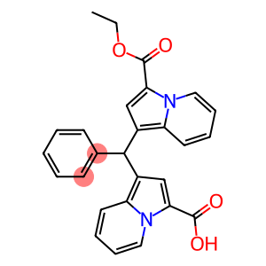 1,1'-Benzylidenebis(indolizine-3-carboxylic acid ethyl) ester