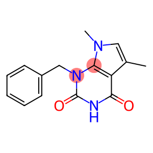 1-Benzyl-5,7-dimethyl-2,3,4,7-tetrahydro-1H-pyrrolo[2,3-d]pyrimidine-2,4-dione