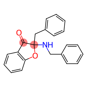 2-Benzyl-2-benzylaminobenzofuran-3(2H)-one