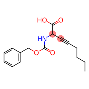 2-Benzyloxycarbonylamino-3-octynoic acid