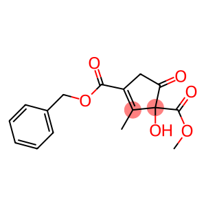 4-Benzyloxycarbonyl-2-hydroxy-2-methoxycarbonyl-3-methyl-3-cyclopenten-1-one