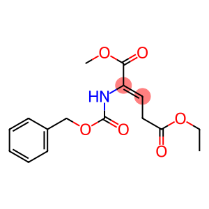 2-[[(Benzyloxy)carbonyl]amino]-2-pentenedioic acid 5-ethyl 1-methyl ester