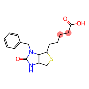 5-(3-Benzyl-2-oxohexahydro-1H-thieno[3,4-d]imidazol-4-yl)valeric acid