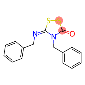 4-Benzyl-5-(benzylimino)-1,2,4-dithiazolidin-3-one