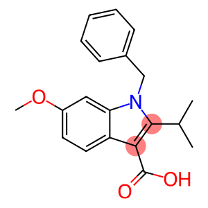 1-benzyl-2-isopropyl-6-Methoxy-1H-indole-3-carboxylic acid